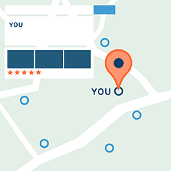 Google Street View | Trusted in der Karte
