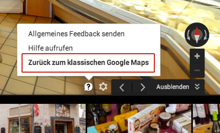 Einbindung Google Business View